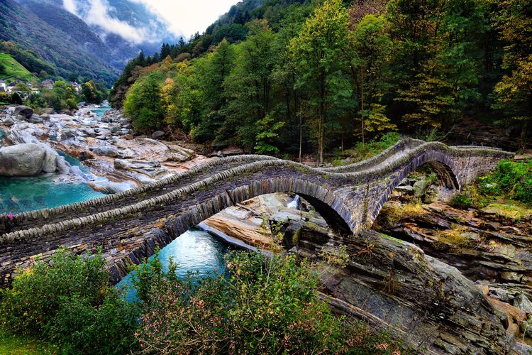 Valle Verzasca — Ponte dei Salti